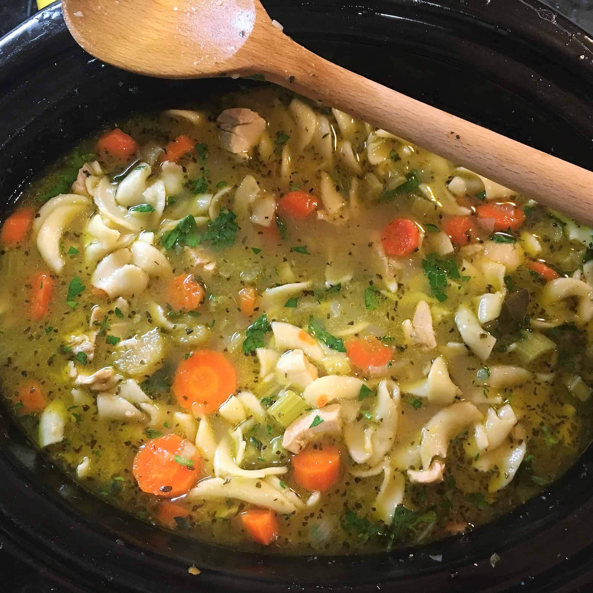 Chicken Noodle Soup - Bite your Cravings