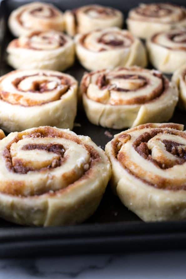 cream cheese frosted cinnamon rolls