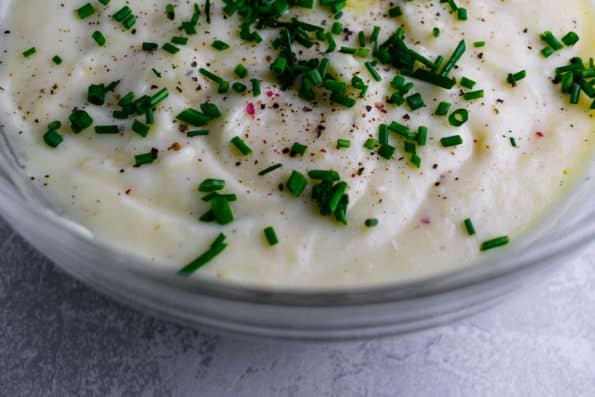Creamy mashed potatoes