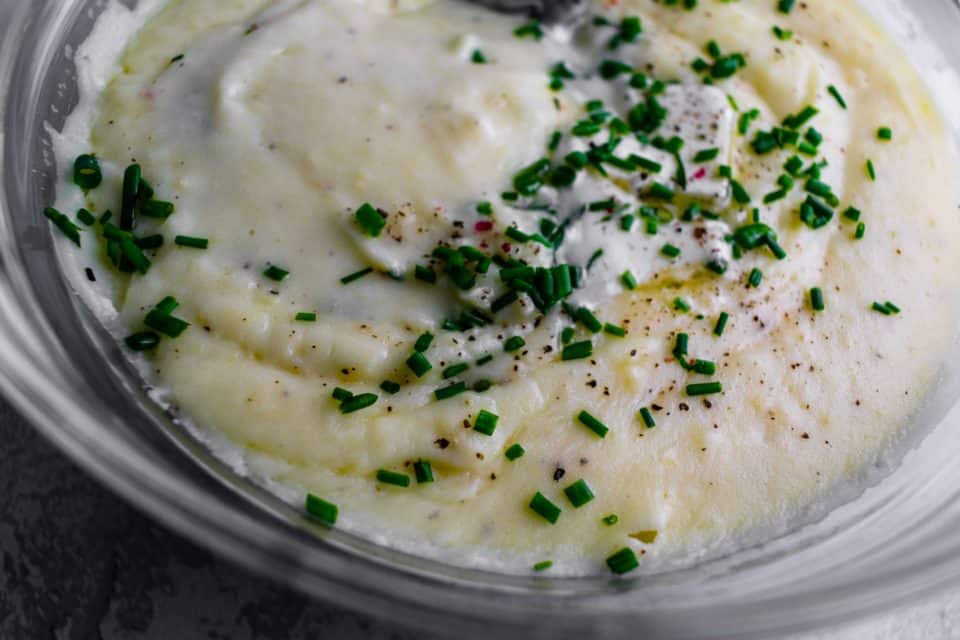 Creamy mashed potatoes 